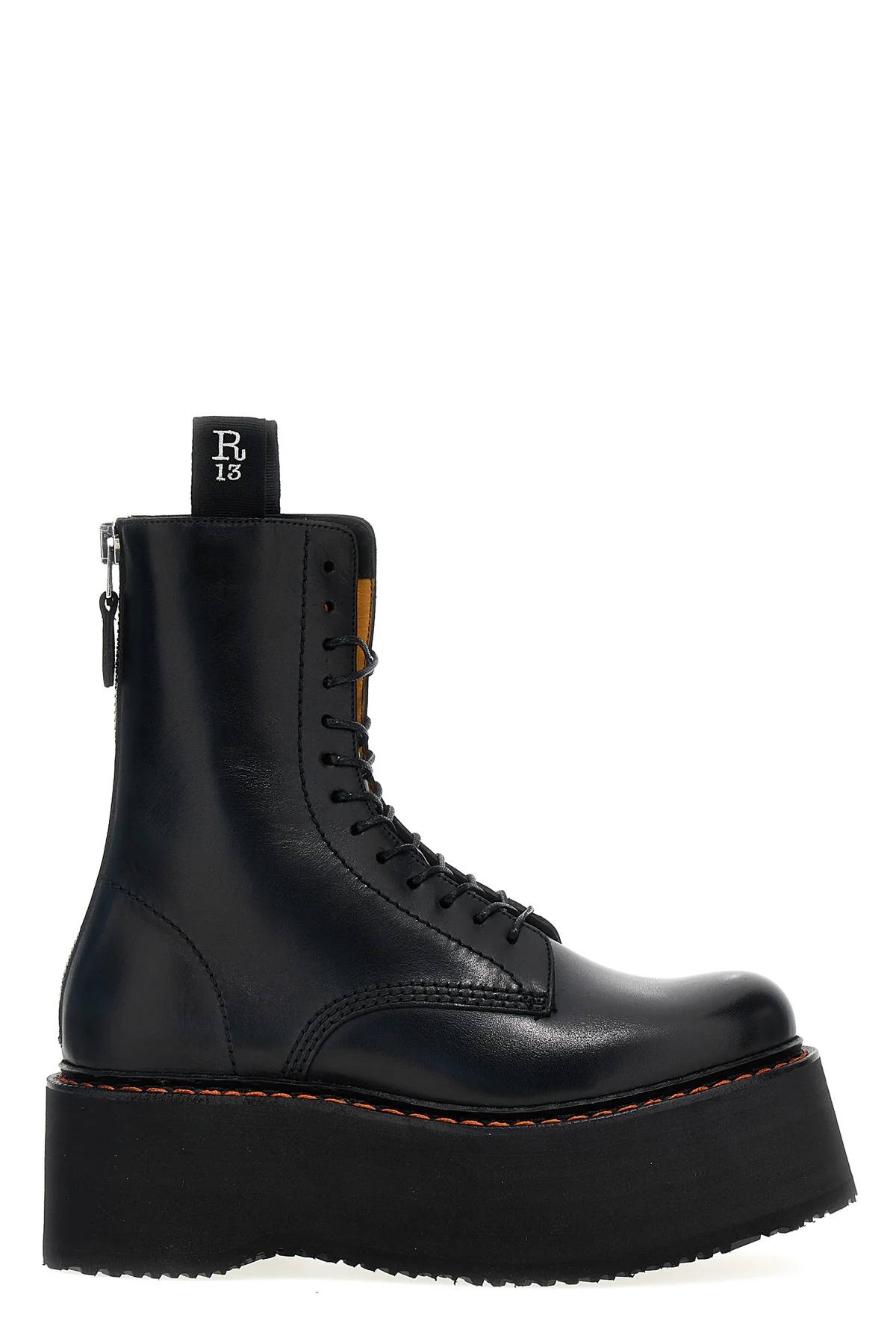 R13 35 r13 x-stack leather boots