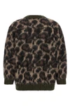 the cardigan r13 defines a relaxed silhouette through wide volumes and dropped s