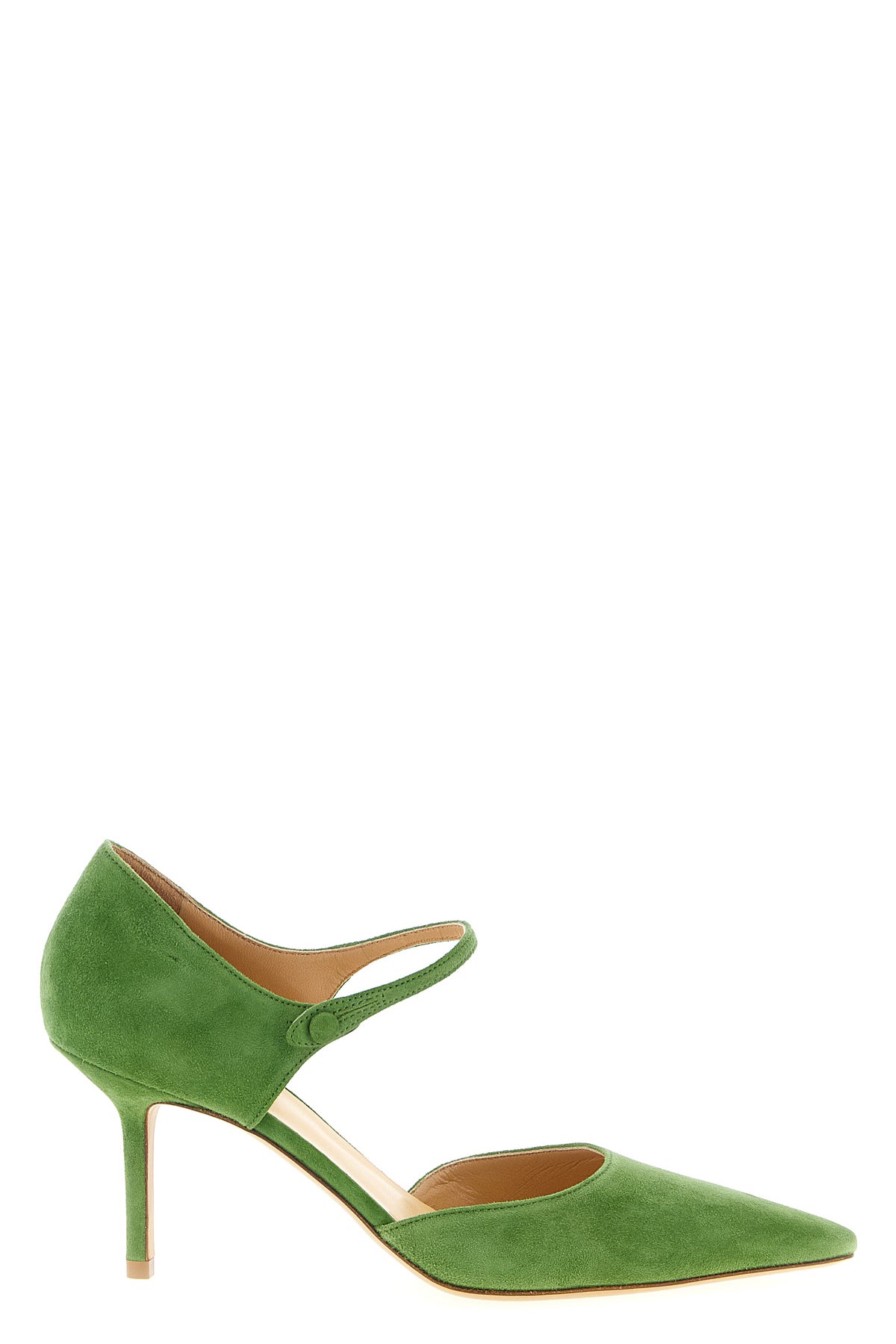 FRANCESCO RUSSO 38 r1p1005 suede pointed pumps
