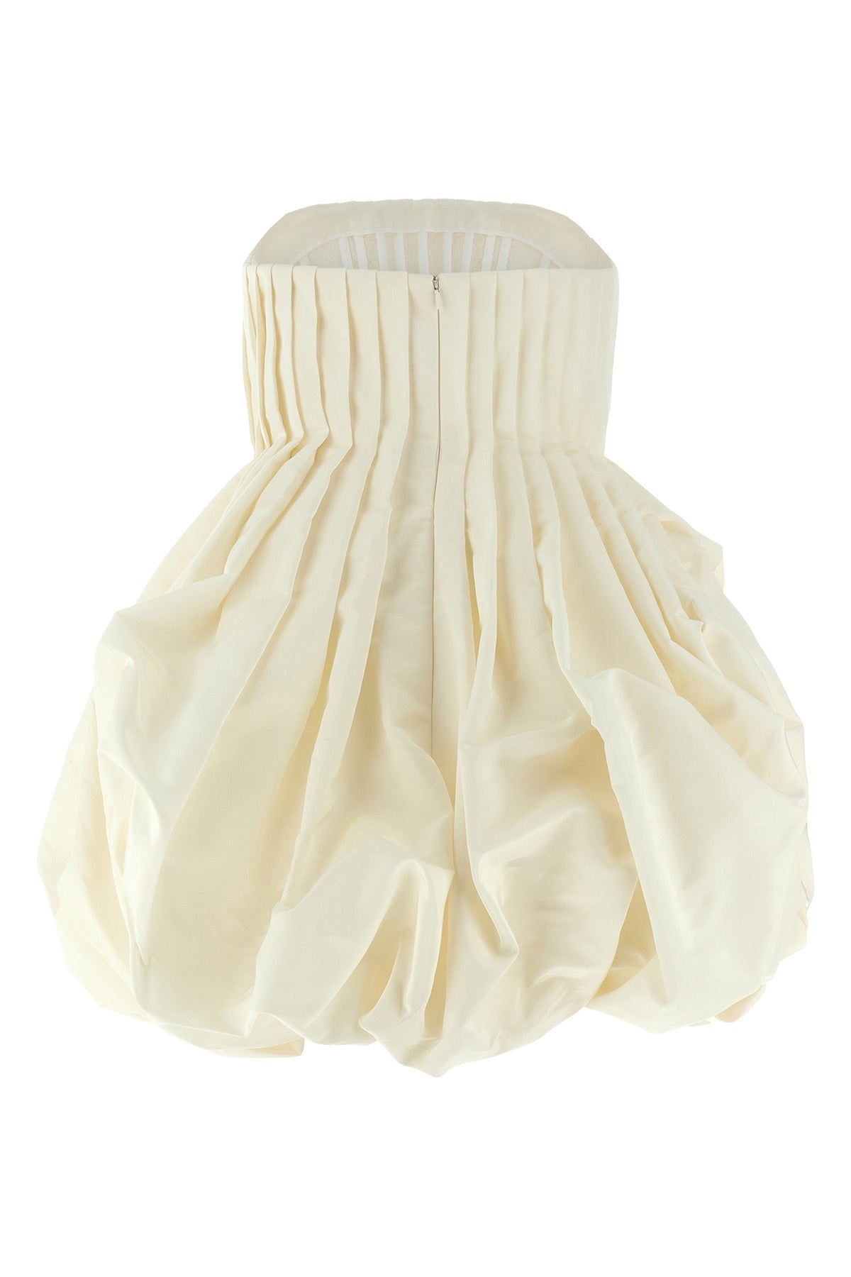 CAROLINA HERRERA 4 off-the-shoulder minidress in medium-weight silk faille