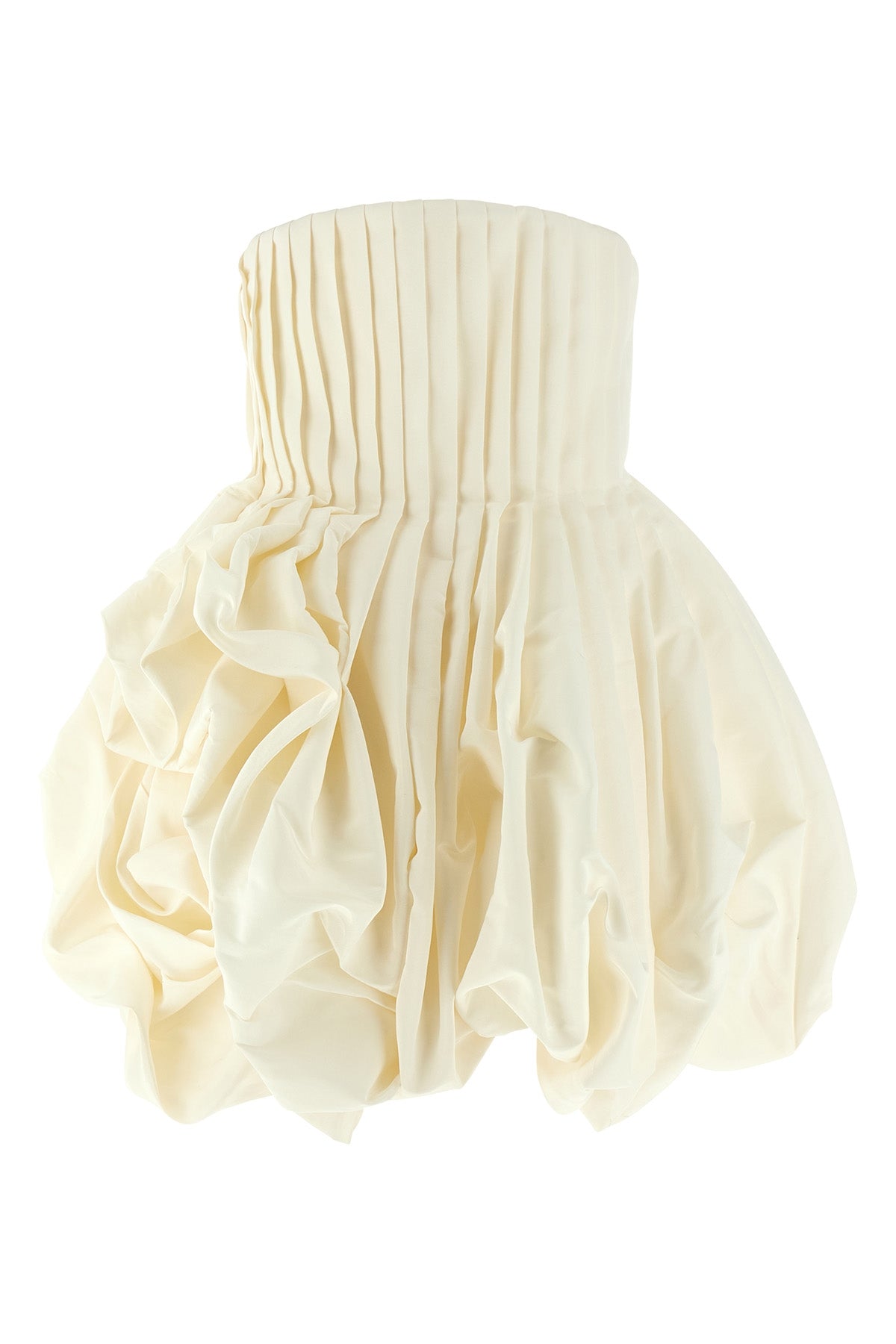 CAROLINA HERRERA 4 off-the-shoulder minidress in medium-weight silk faille