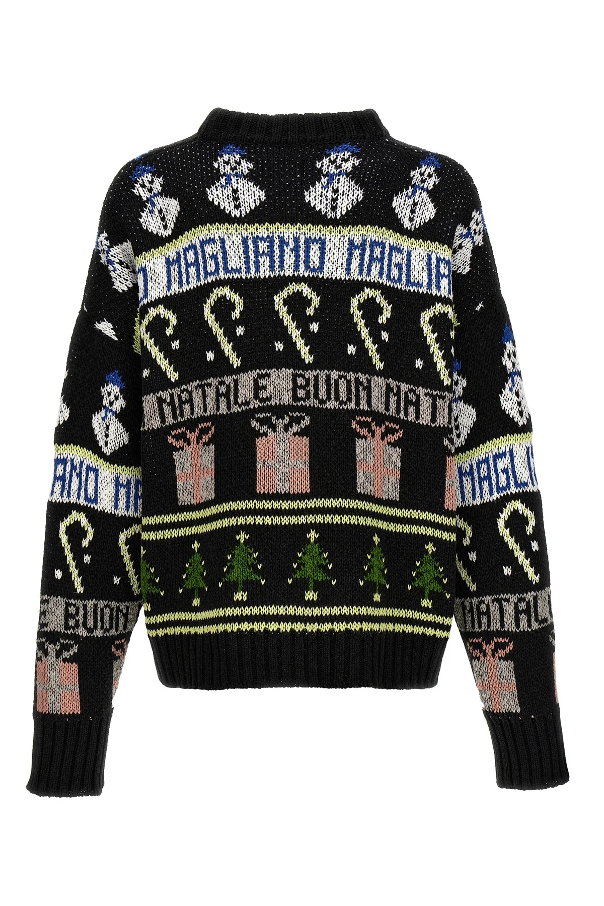 buone feste cotton blend sweater