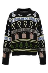 buone feste cotton blend sweater