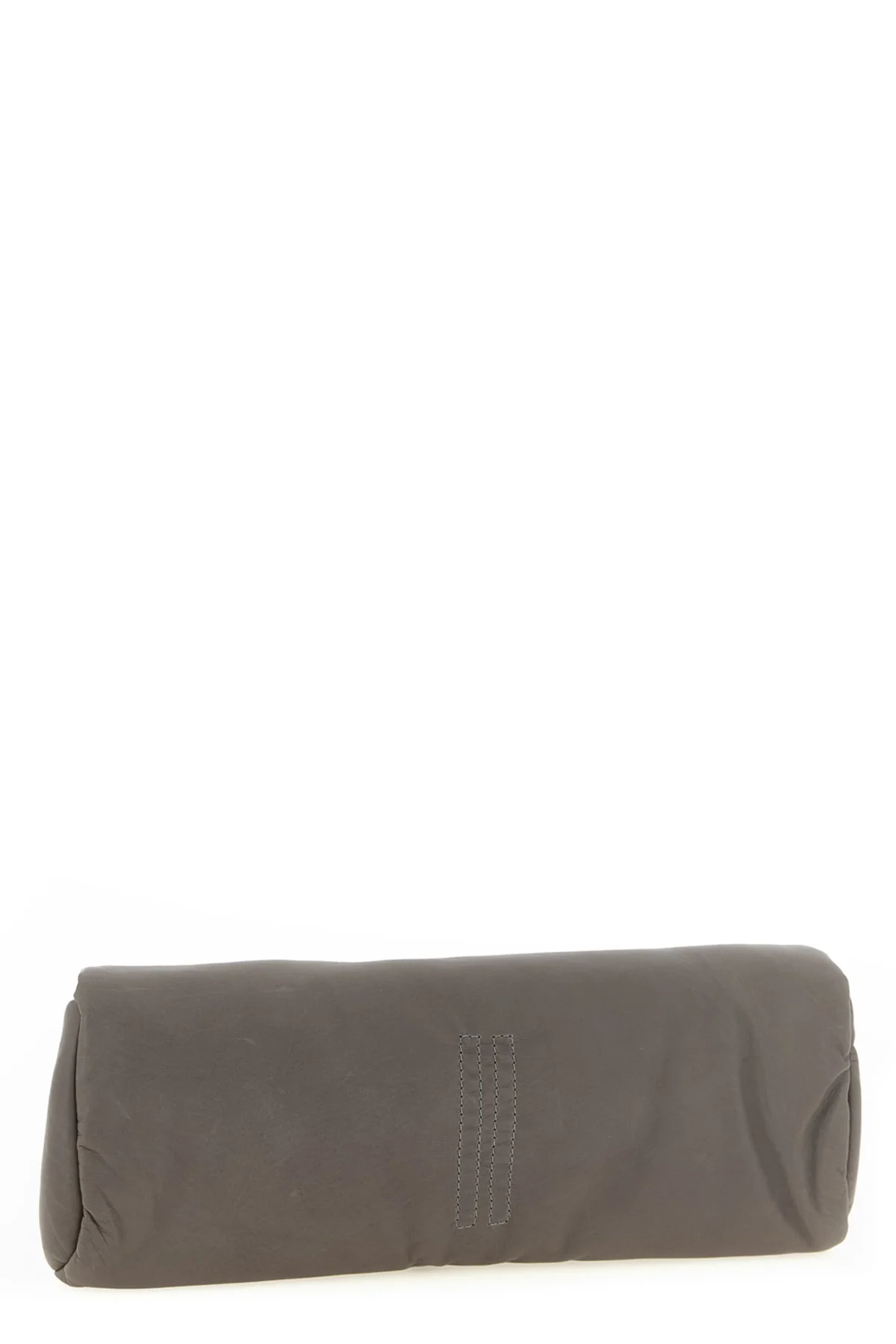 RICK OWENS OS rick owens baguette clutch defines a minimalist aesthetic through an elongate