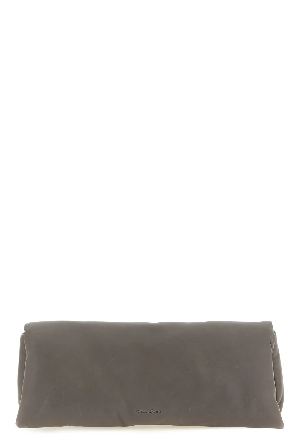 rick owens baguette clutch defines a minimalist aesthetic through an elongate
