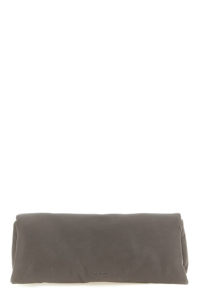 rick owens baguette clutch defines a minimalist aesthetic through an elongate