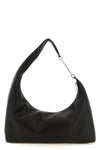 the rick owens cropped gemini shoulder bag defines a sculptural approach to ac
