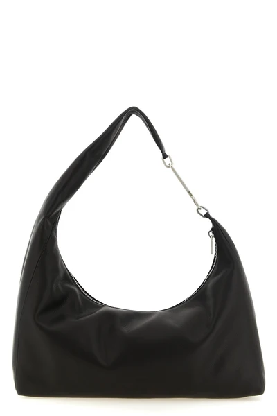 the rick owens cropped gemini shoulder bag defines a sculptural approach to ac