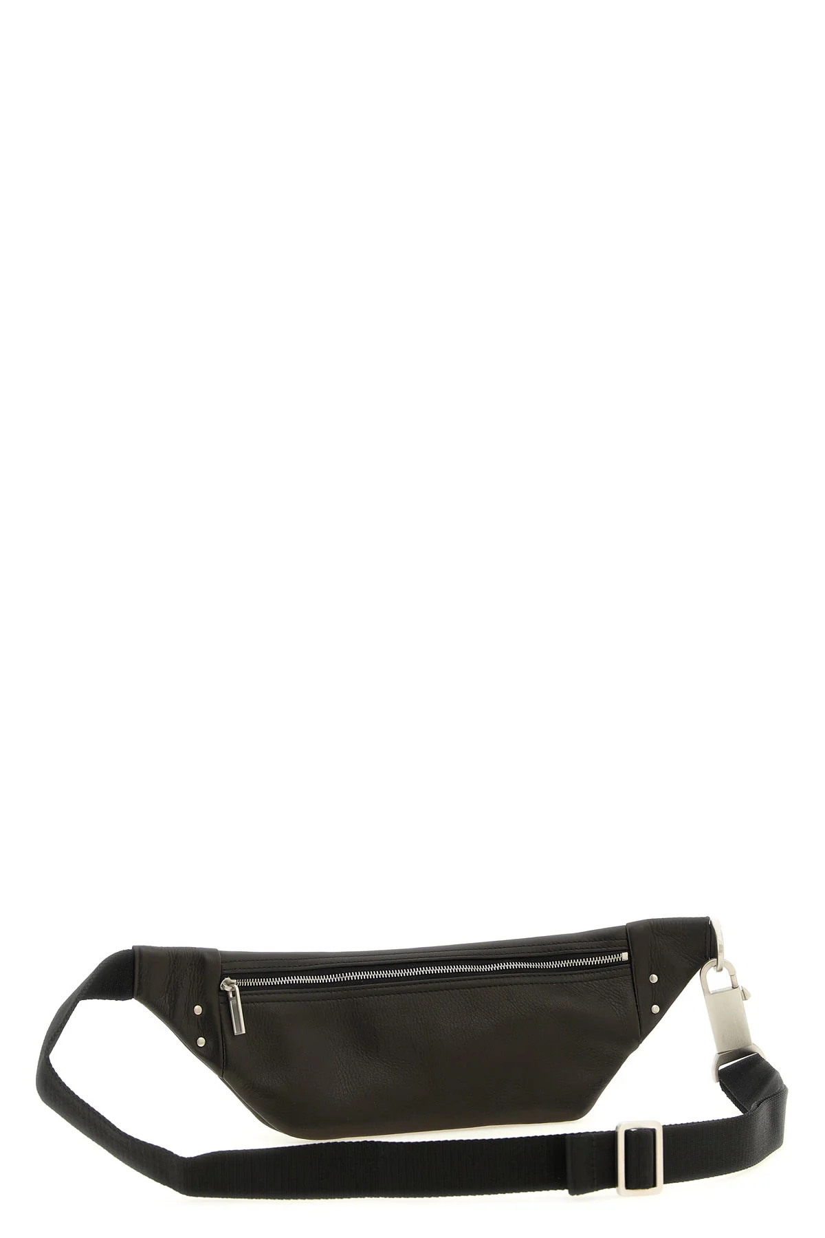 RICK OWENS OS rick owens geo bumbag waist bag redefines utilitarian aesthetics through rigor