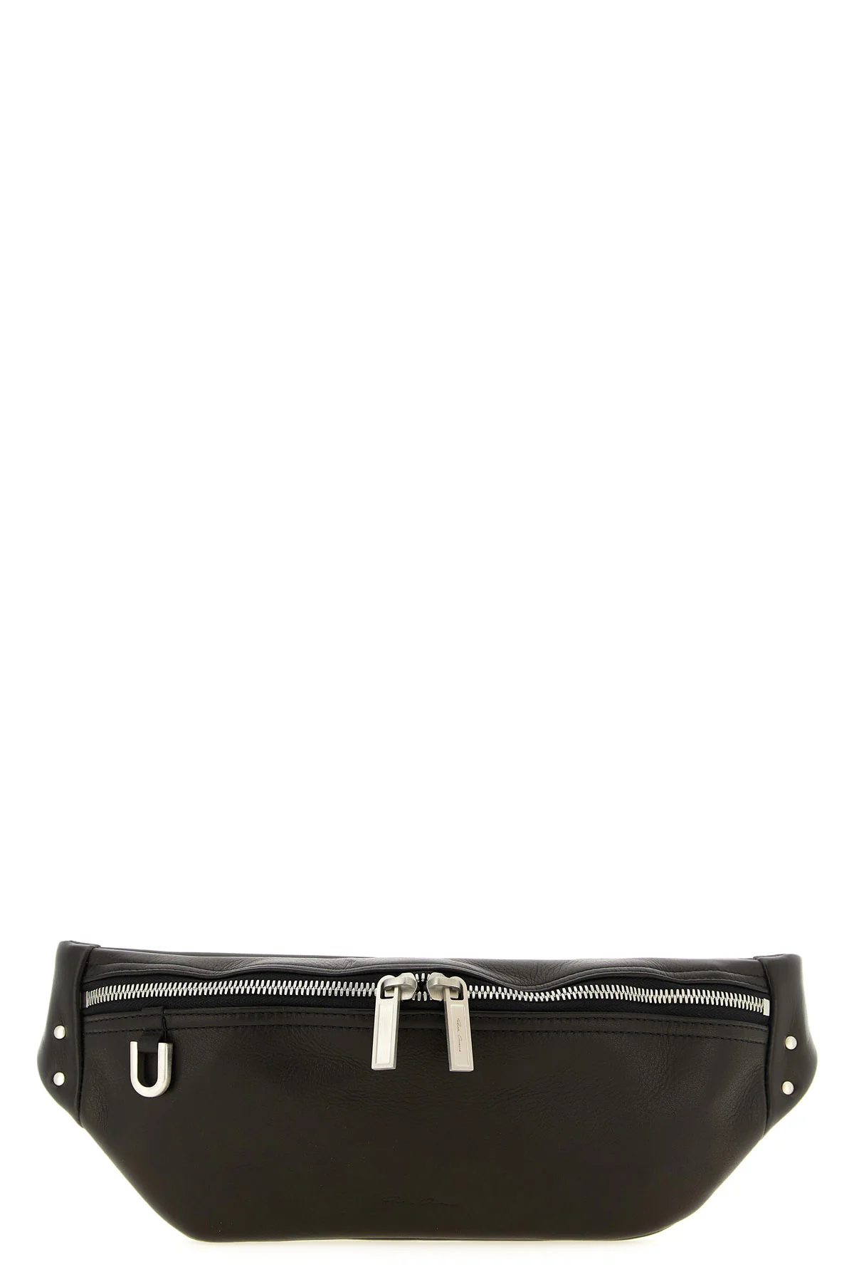 RICK OWENS OS rick owens geo bumbag waist bag redefines utilitarian aesthetics through rigor