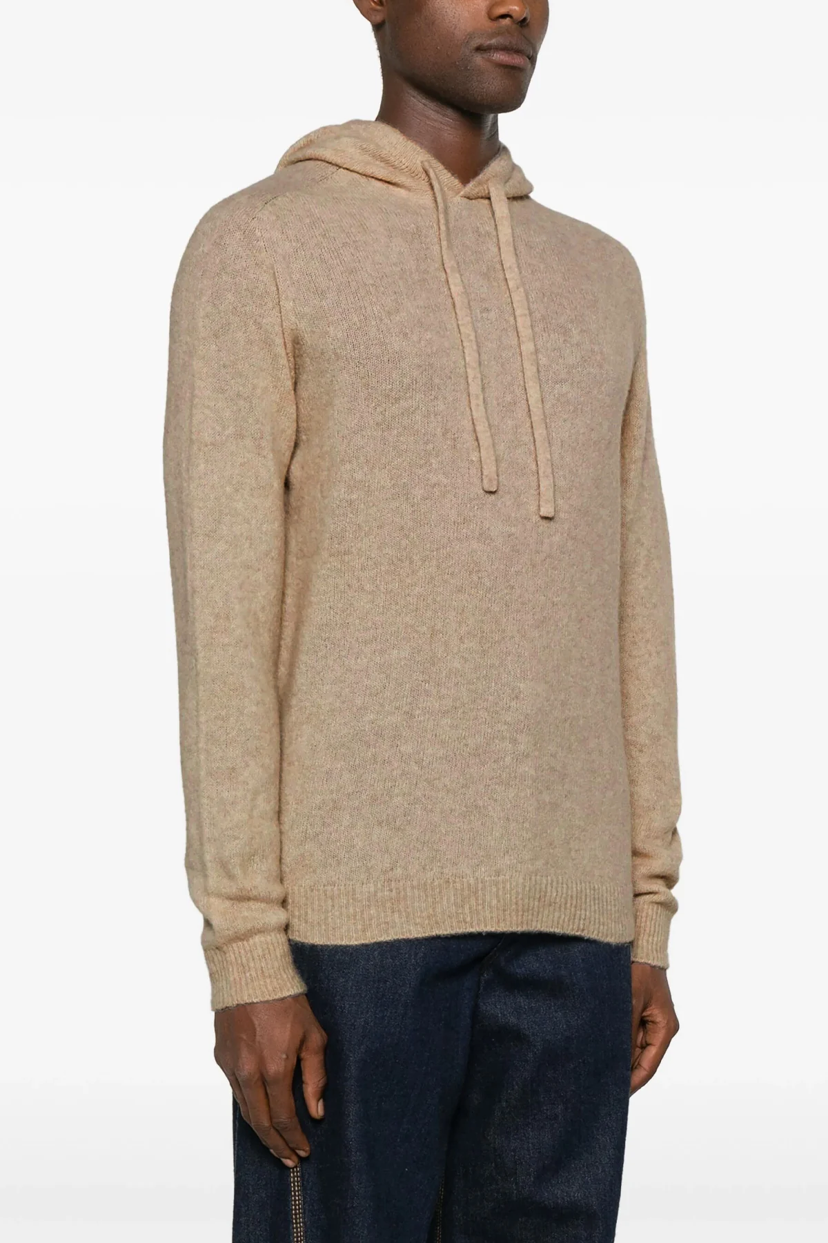 ROBERTO COLLINA 50 cashmere blend hooded sweater