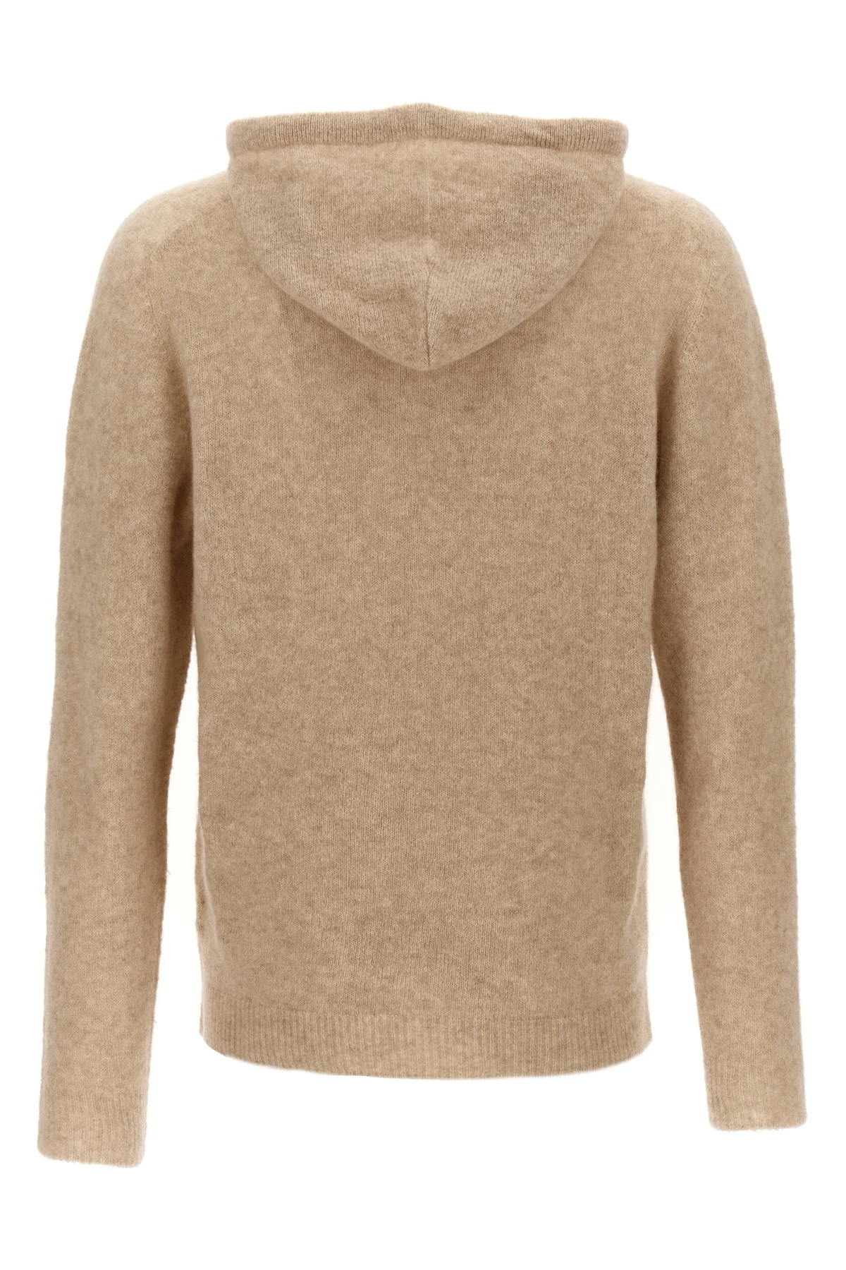cashmere blend hooded sweater