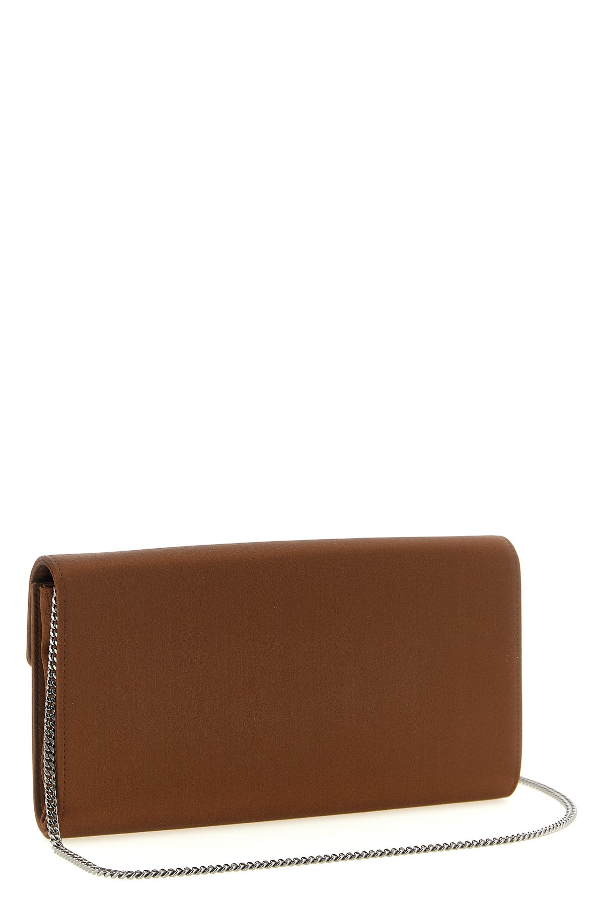 ROGER VIVIER OS envelope flap dragonfly flow satin clutch