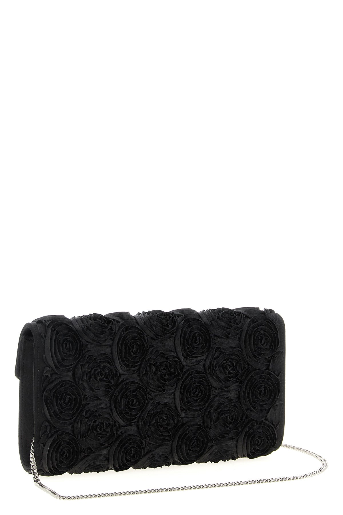 efflorescence satin clutch bag