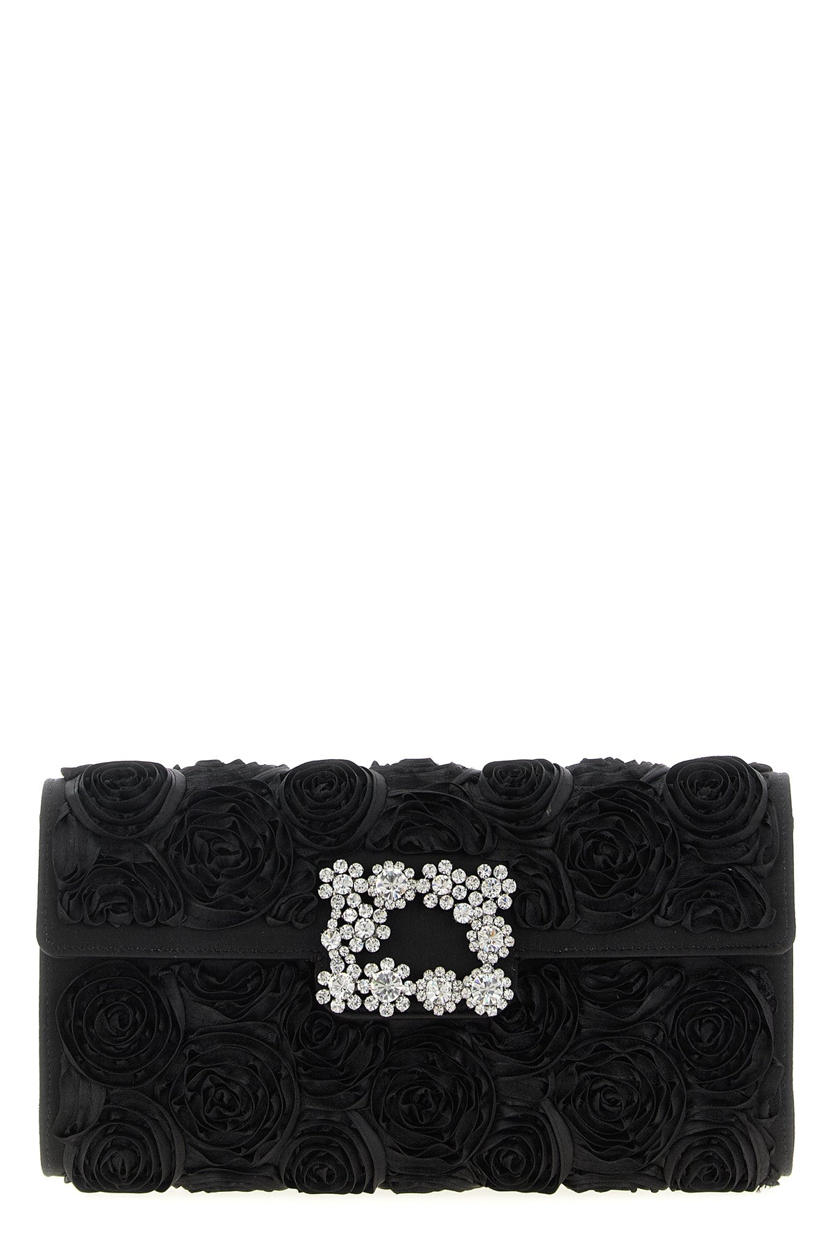 efflorescence satin clutch bag