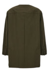 recital midi jacket in heavy cotton drill