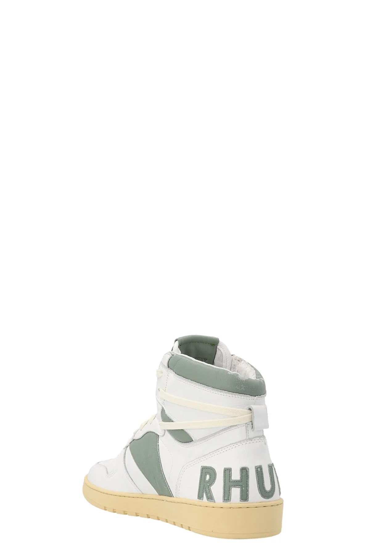 RHUDE 7 rhecess hi leather lace-up sneakers
