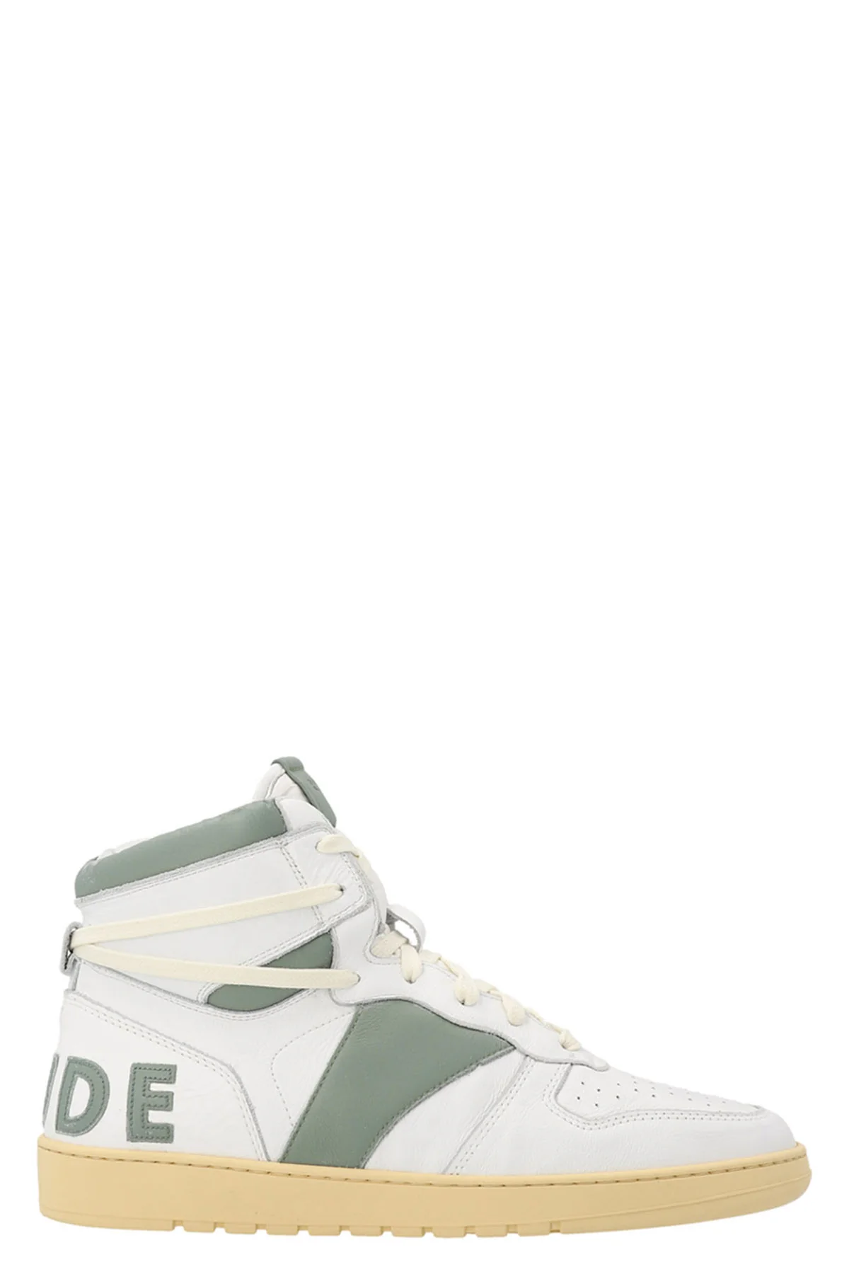 RHUDE 7 rhecess hi leather lace-up sneakers