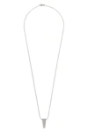 the rick owens necklace redefines the codes of high jewelry through a brutalist