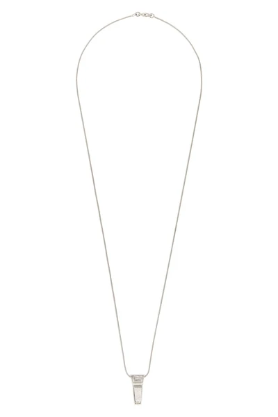 the rick owens necklace redefines the codes of high jewelry through a brutalist