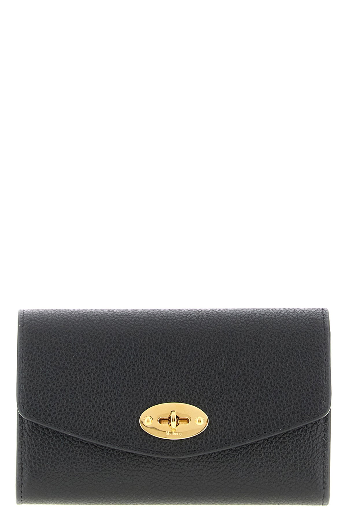 MULBERRY OS darley hammered leather wallet