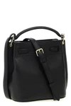 islington mini bucket bag in hammered leather