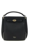 islington mini bucket bag in hammered leather