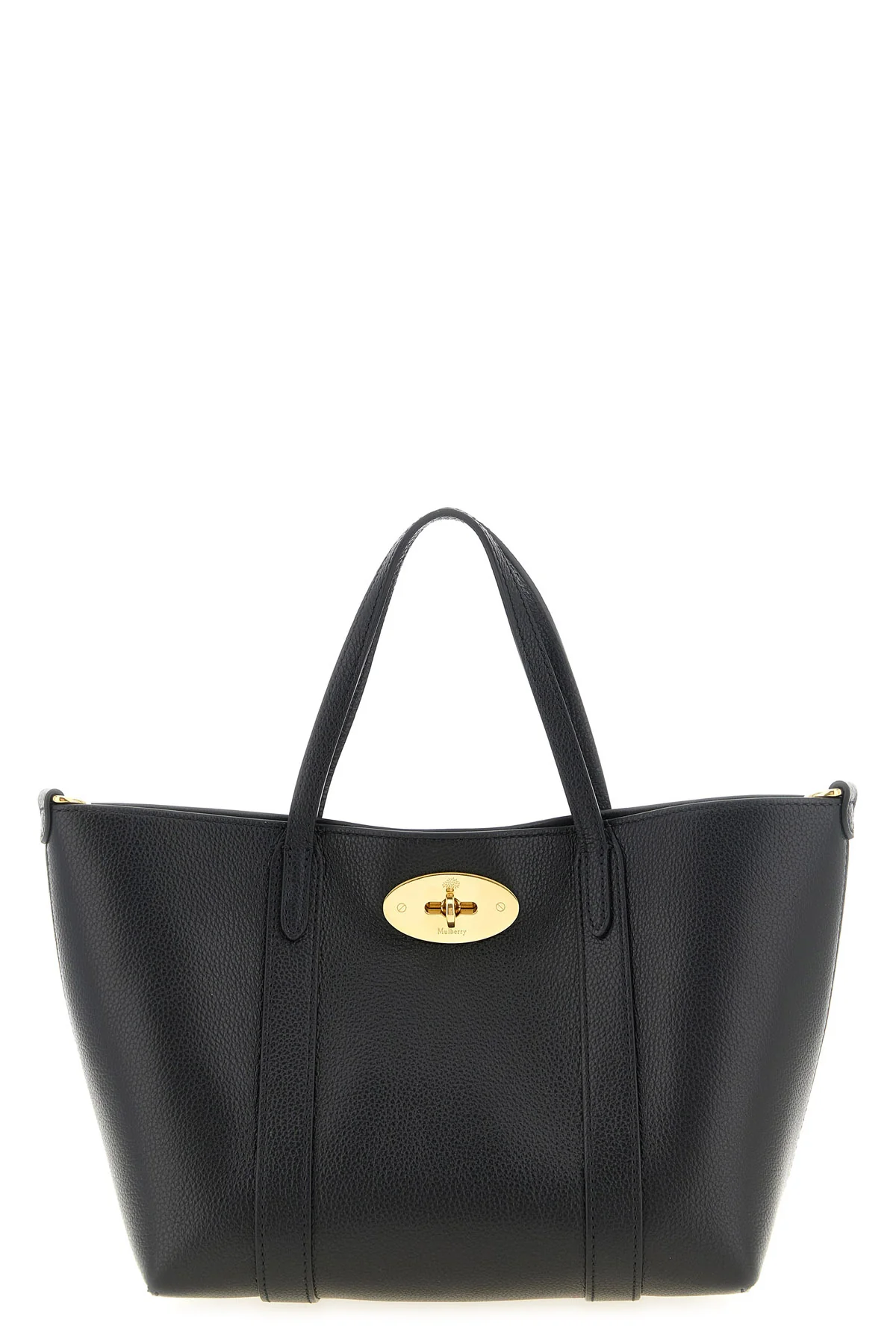 the mulberry bayswater mini tote bag features a structured silhouette made of