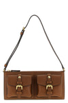 roxanne mini shoulder bag in hammered leather