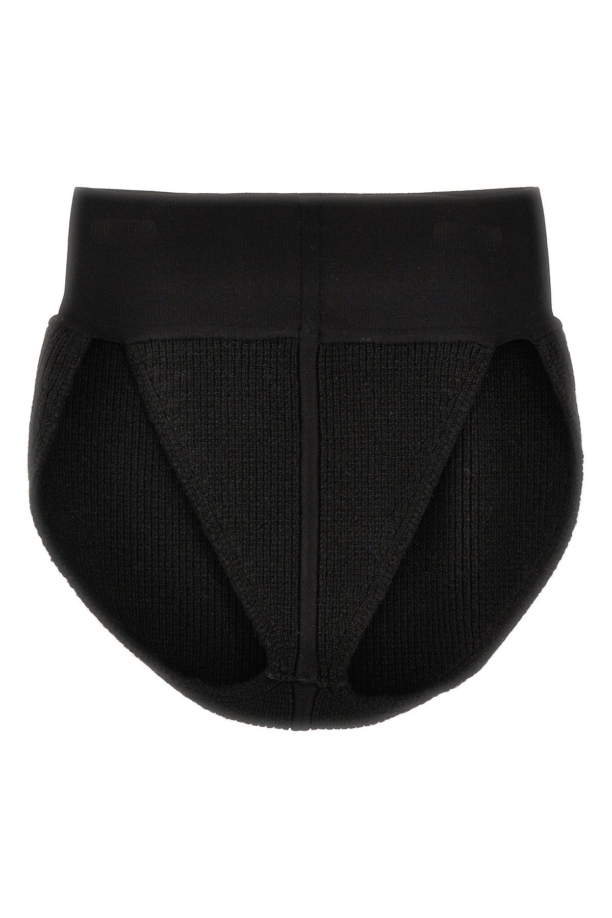RICK OWENS M high waist cachemire blend panties