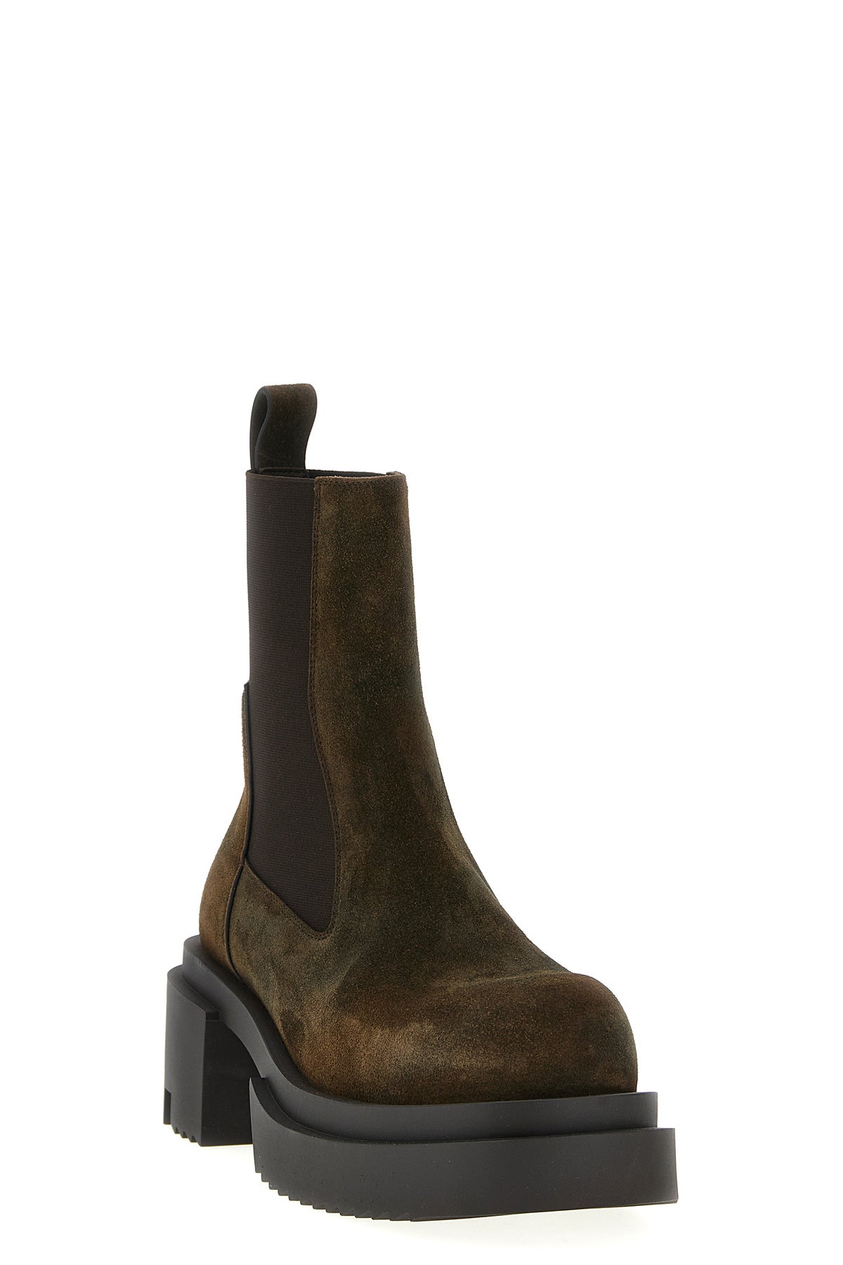 RICK OWENS 36.5 beatle bogun suede ankle boots