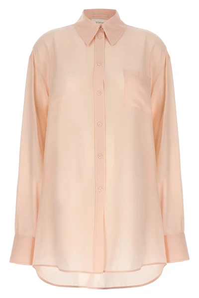 rovigo silk crêpe de chine shirt