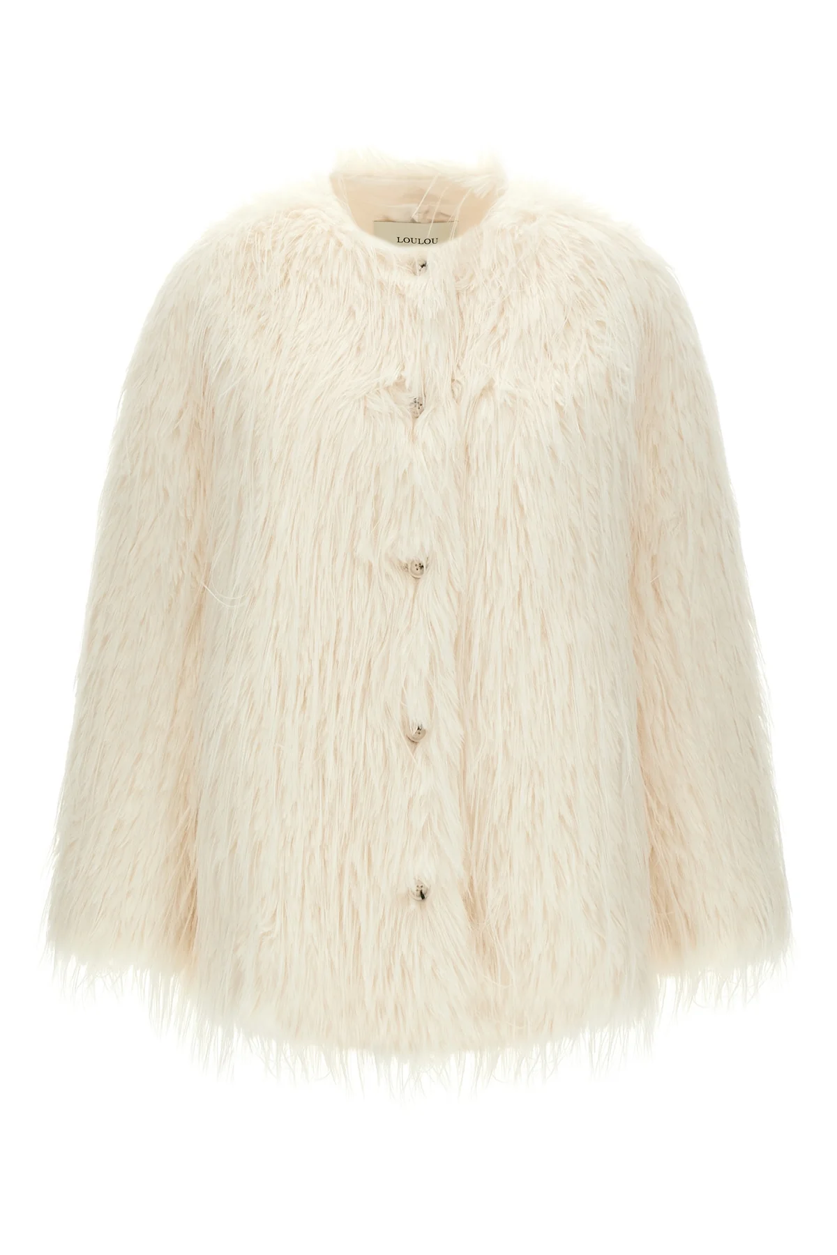 the loulou studio rowe coat features a structured silhouette