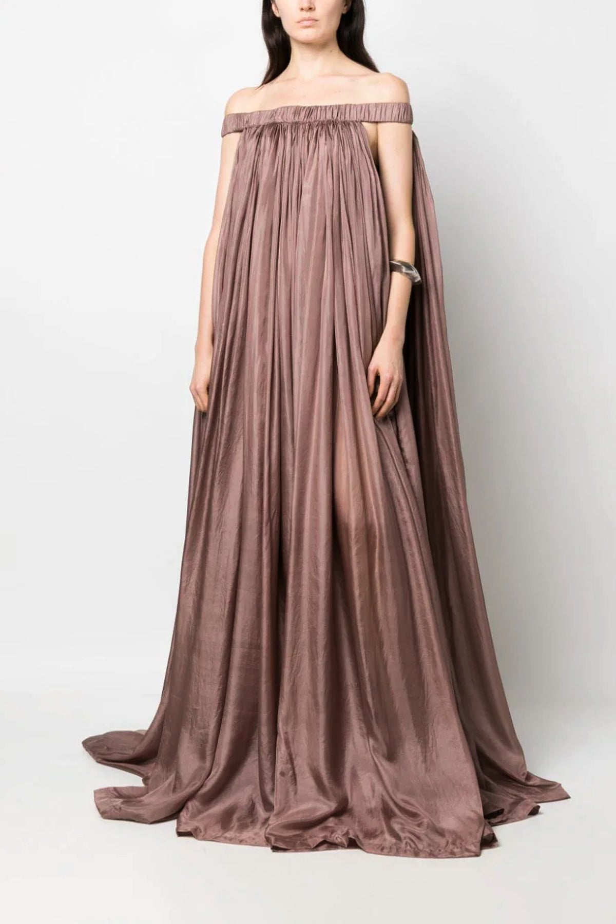 RICK OWENS 42 medusa silk dress