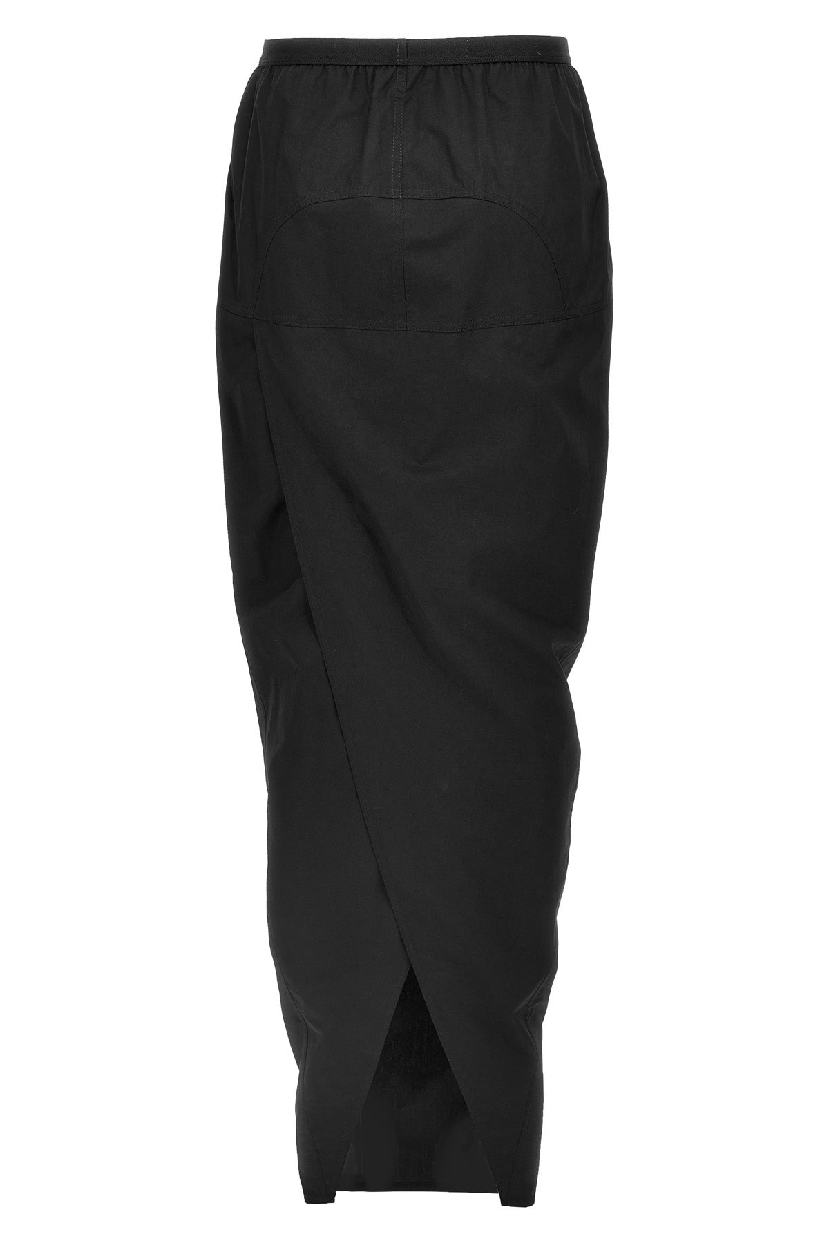 RICK OWENS 38 pillar long skirt in soft cotton