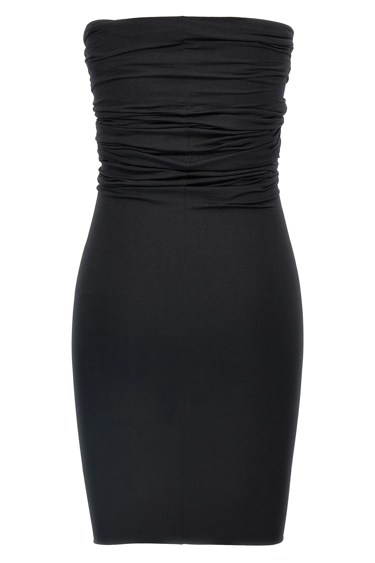 prong stretch jersey mini dress