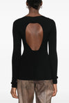 al top ribbed wool sweater