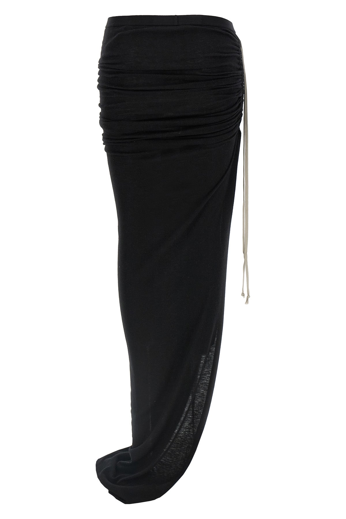 RICK OWENS 38 edfu skirt in wool blend