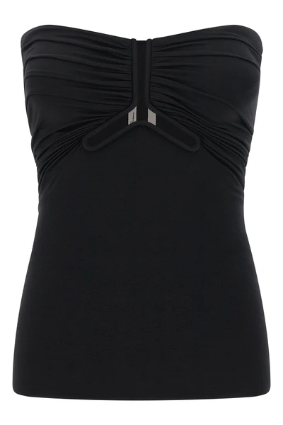 rick owens alannah bustier top redefines the codes of corsetry through a tigh