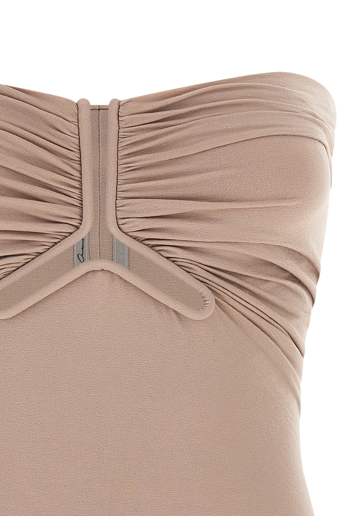 the alannah bustier top by rick owens redefines the codes of corsetry through