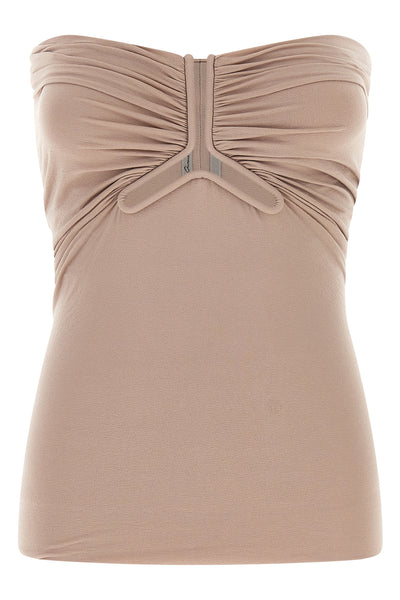 the alannah bustier top by rick owens redefines the codes of corsetry through