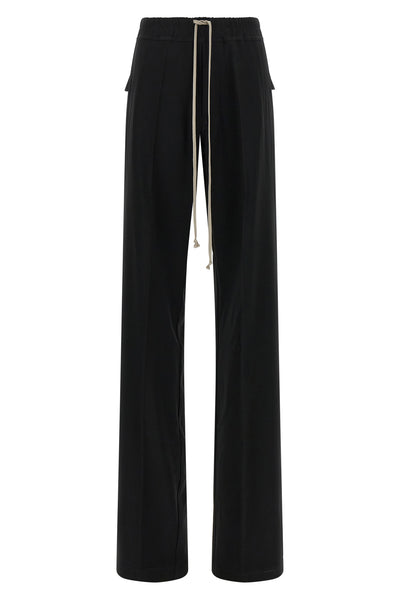 dietrich drawnstring viscose blend trousers
