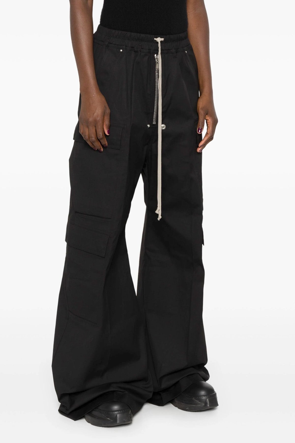 RICK OWENS 38 cargobelas cargo wool pants