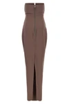 the extra long rick owens prong dress defines a new concept of sculptural tail