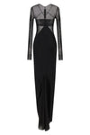 the extra long rick owens combo dress defines a new concept of dark elegance t