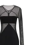 the extra long rick owens combo dress defines a new concept of dark elegance t