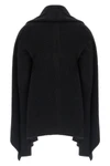 the rick owens hooded medium wrap cardigan redefines the volumes of contempora