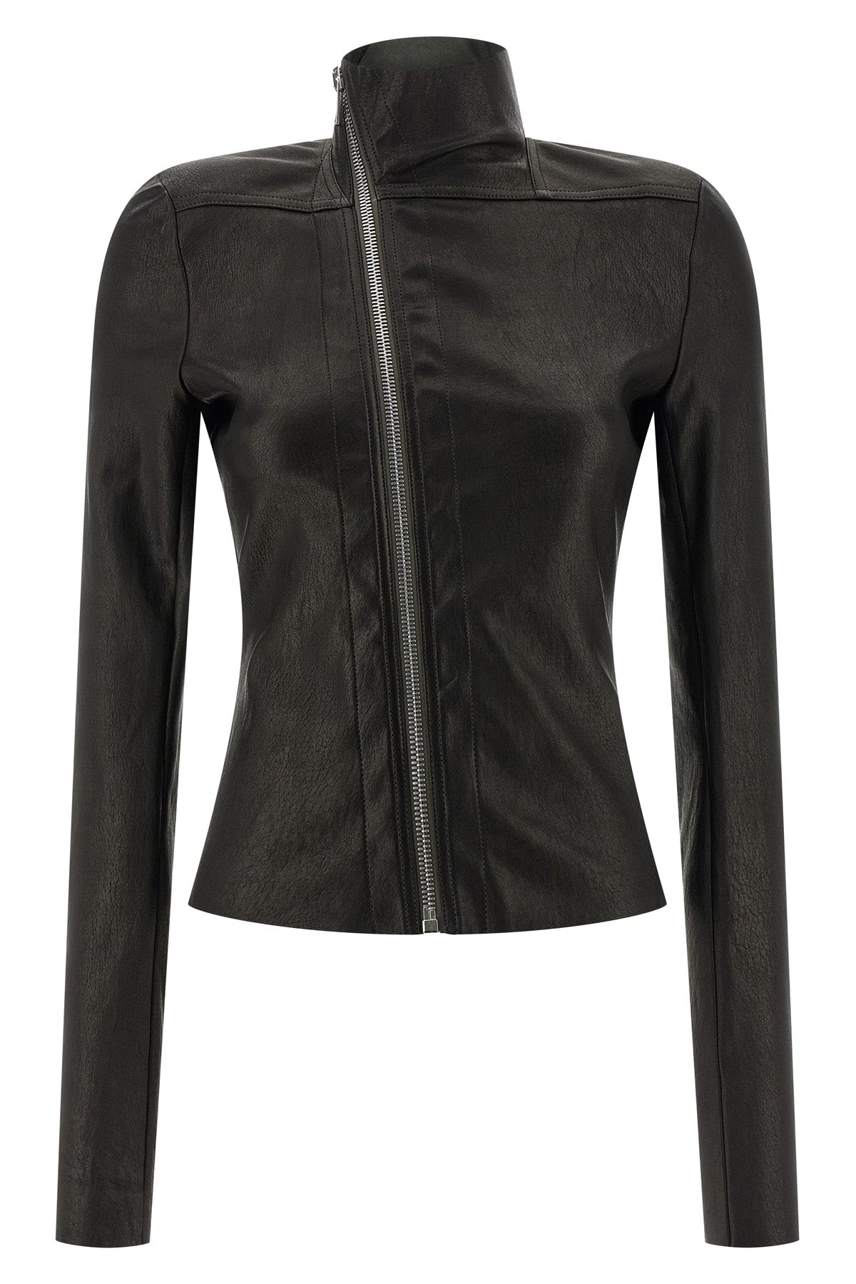 RICK OWENS 40 gary jacket in stretch lambskin leather