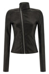 gary jacket in stretch lambskin leather