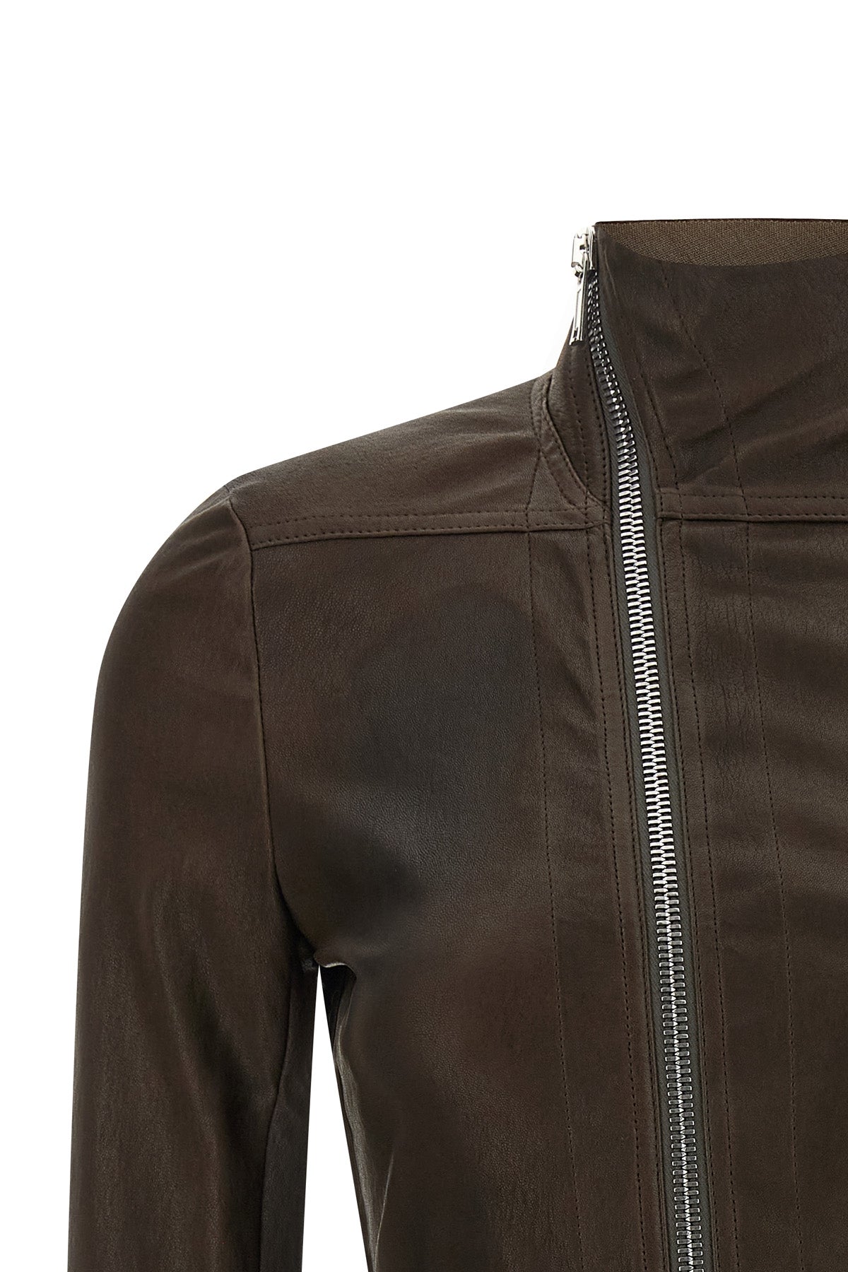 gary jacket in stretch lambskin leather
